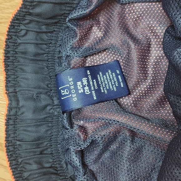 George Orange 3 pocket Swim Trunks Size small (28-30) - Picture 3 of 5